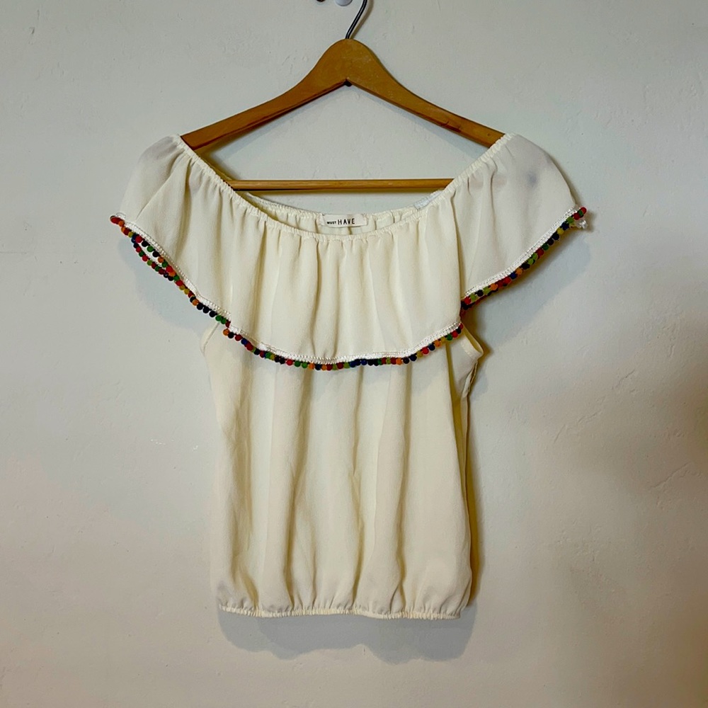 Off shoulder top
